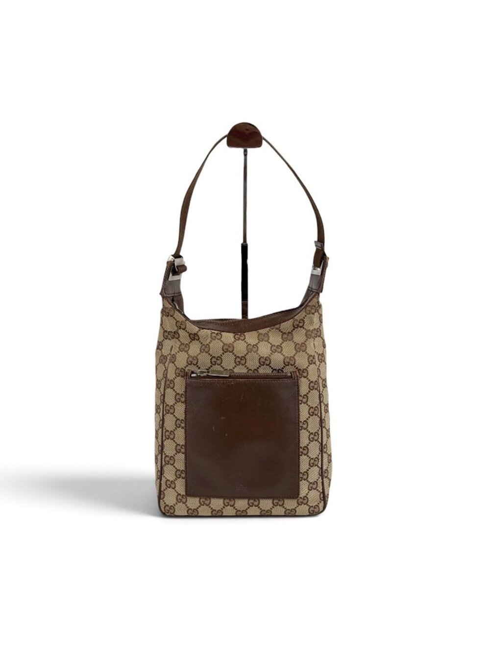 Gucci GG Canvas Hobo Brown